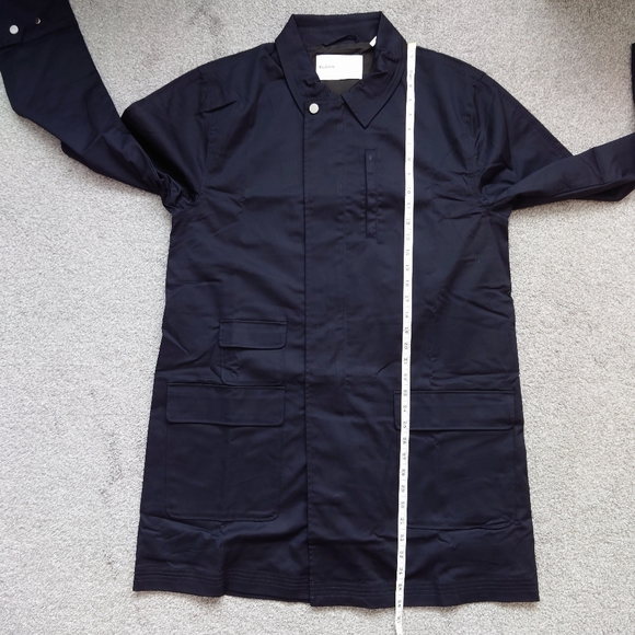 BLDWN Decker Regular Fit Water Repellent Jacket Very Dark Navy - Picture 11 of 14